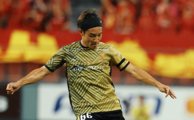 山中亮輔、豊田スタジアムで感謝のメッセージ「応援ありがとうございました」