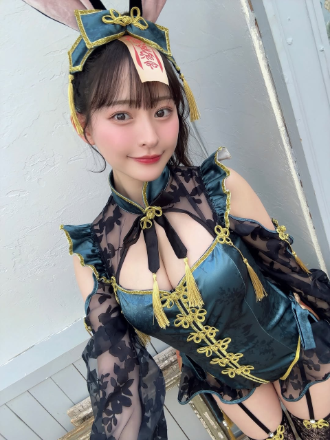 ムチムチ"キョンシーバニーちゃん"にファン悶絶⁉高崎かなみ、セクシーコスショットが朝から眼福過ぎると話題に！