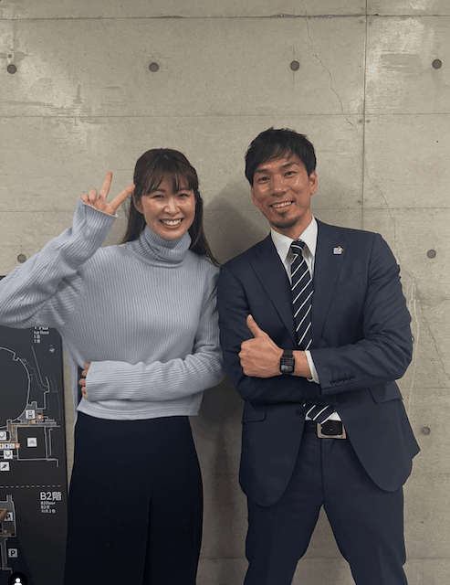 木村沙織、同期の福澤達哉と写真撮影！大竹秀之も登場でファン歓喜の声続々