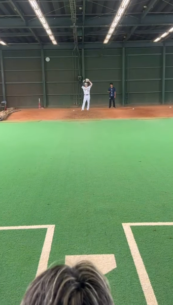 オリックス・吉田輝星、5か月ぶりのユニフォーム姿でブルペン投球　最速132キロをマーク