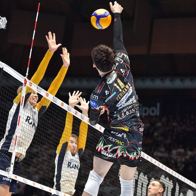 石川祐希が攻守で活躍も...ペルージャがフルセットの激戦を落としコッパ・イタリア準決勝敗退