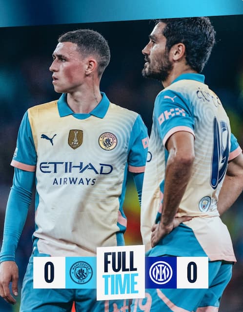 マンC、インテルとのCL初戦はドロー発進