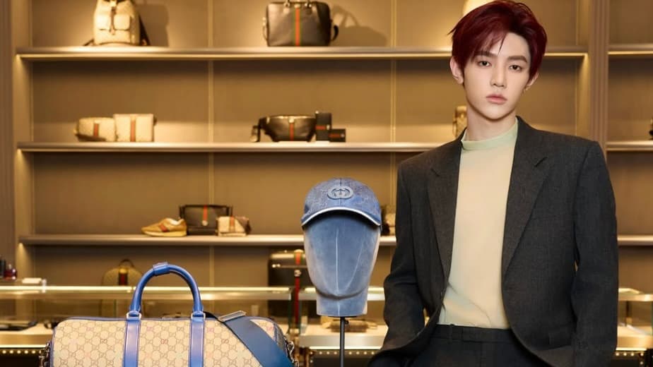 男も憧れる男の美しさ…ZB1ハオ、Gucci Valigeriaアンバサダーとしての公式ショットを公開