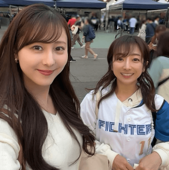 「美女揃い、お美しい」美女リポーター・大堀結衣、ベルーナドームで”ダブル美女フォト”を公開！美麗姿にファンうっとり「綺麗すぎる！この2ショット！」