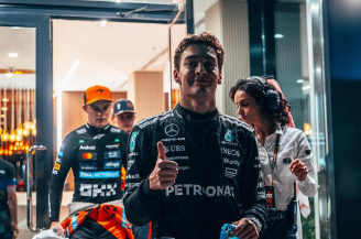 「コンシステンシーキング！」ジョージ・ラッセル、P3獲得にファンから祝福の嵐