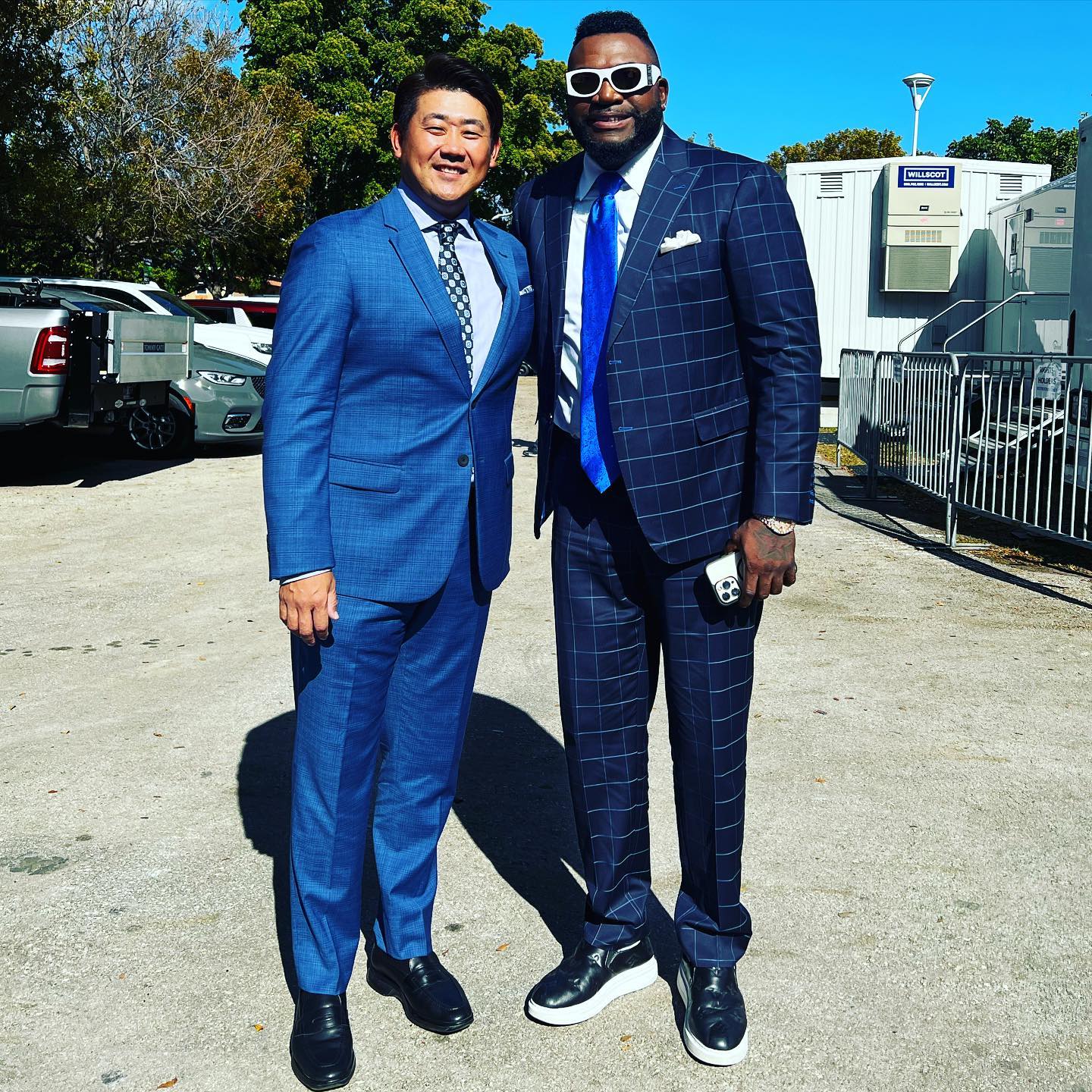 松坂大輔、メジャー通算541本塁打のレジェンドとの再会にファン歓喜🌟