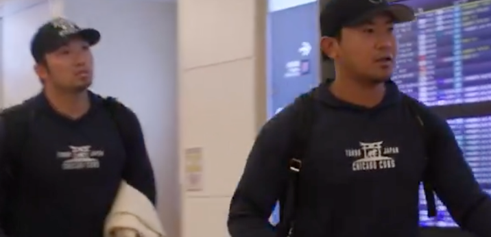 MLB東京開幕シリーズに向けカブス鈴木誠也&今永昇太が来日！