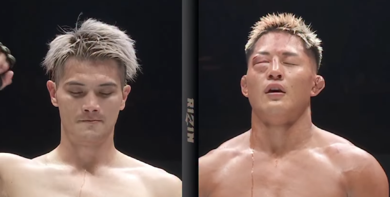 RIZIN 衝撃の結末！“喧嘩三番勝負”第1試合でまさかの判定負けにファン騒然