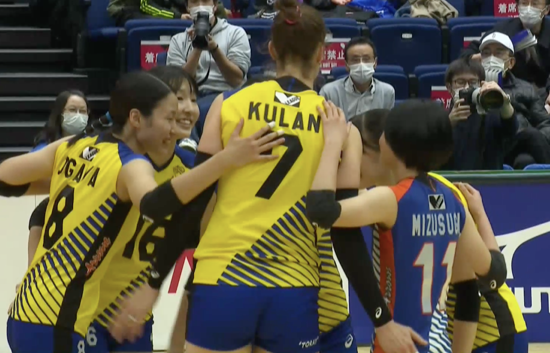 Ｖリーグ女子　東レアローズ vs. デンソーエアリービーズ 2021/12/5【ハイライト】