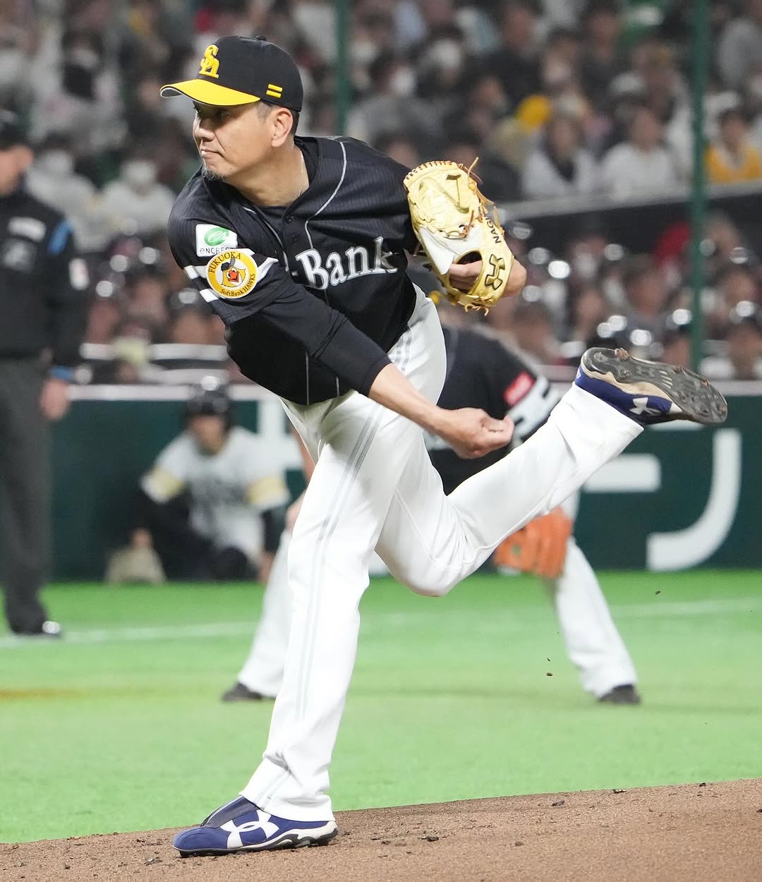 「マウンドで投げる姿をまた観れるなんて」元鷹戦士、OB戦士で復活の登板！