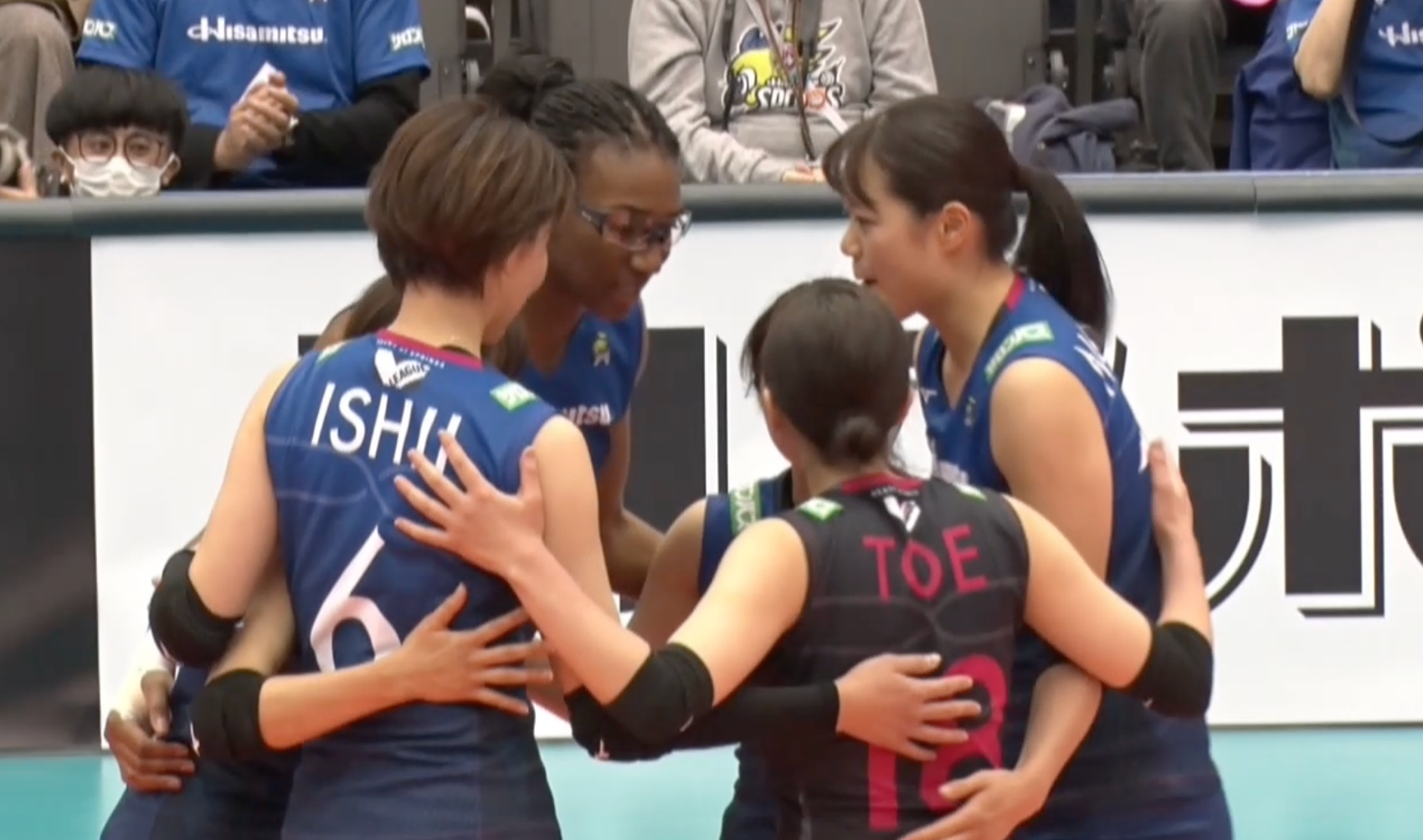 Ｖリーグ女子　久光スプリングス vs. デンソーエアリービーズ 2021/10/24【ハイライト】