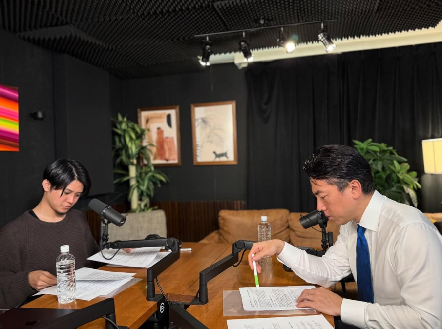 小泉進次郎、ポッドキャストの最新回を告知　家族の話題やリスナー反響を紹介