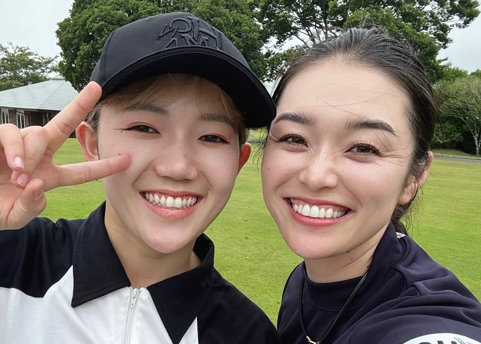 あと1打の悔しさ…林亜莉奈、濃霧のハーフ競技で2位T