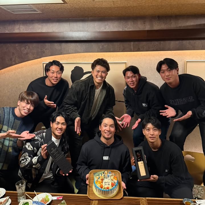 笑顔あふれる結束の時間…日本ハム“2020同期会”で感じた仲間の力と祝福の輪