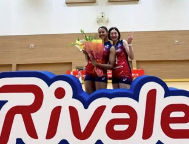 バレーボール界の人気者・オクム大庭冬美ハウィ、ファン感謝イベントで笑顔