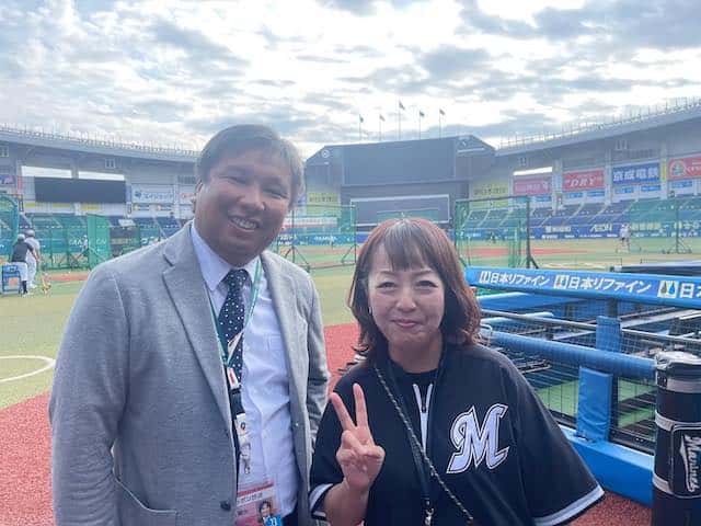 「サブロ〜〜〜🎙️🎙️🎙️が一番印象的」里崎智也があの名物アナウンサーとの2ショットを投稿⚾️