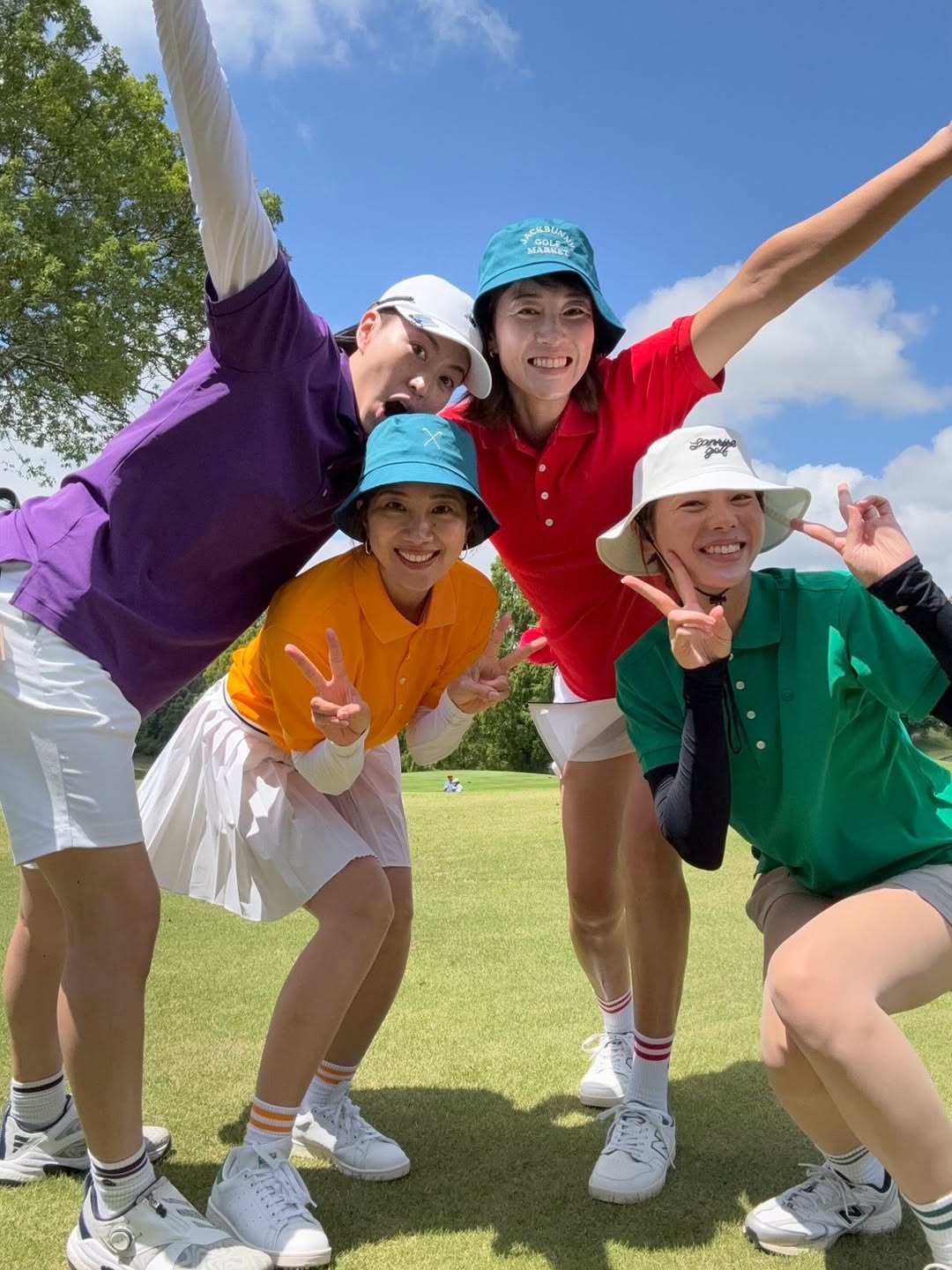 元バドミントン・潮田玲子が「次はいつ行く〜？？」と誘う楽しすぎる全員アスリートのゴルフメンバーとは？