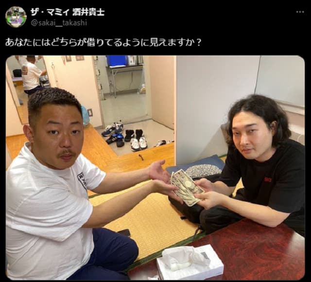 「いや絶対左でしょｗ」ザ・マミィ 酒井と、かが屋 賀屋のシュールなツーショット