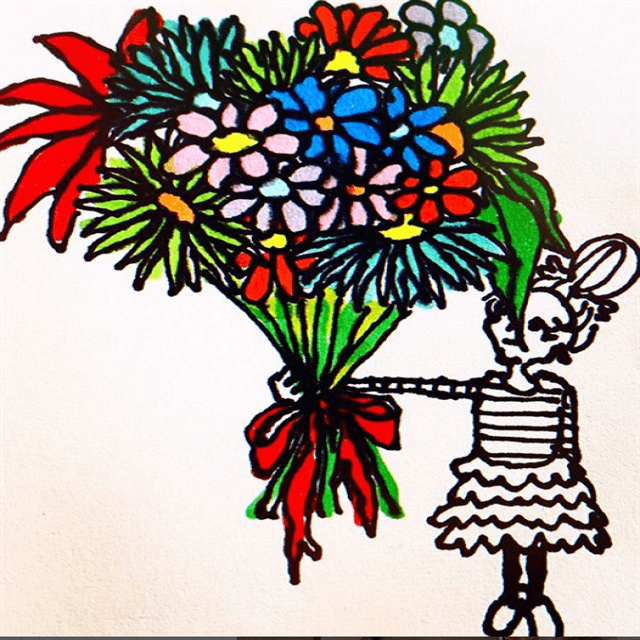 西山茉希「愛と感謝とリスペクト」を添えて、貴重な手描きフォトを公開！