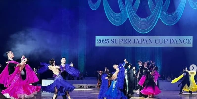 2025 スーパー ジャパン カップ ダンスが華やかに開催！デヴィ夫人もスペシャルデモを披露！
