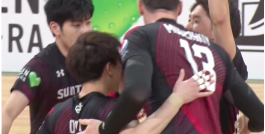 Ｖリーグ男子　ジェイテクトSTINGS vs. サントリーサンバーズ 2022/4/2【ハイライト】