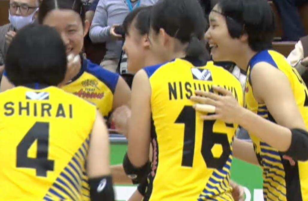 Ｖリーグ女子　東レアローズ vs. NECレッドロケッツ2021/10/24【ハイライト】