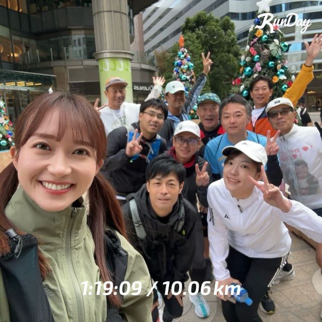 「楽しそう！」日本一走るアナウンサー・長谷川朋加アップの「わくわくラン」にファンも興味津々！