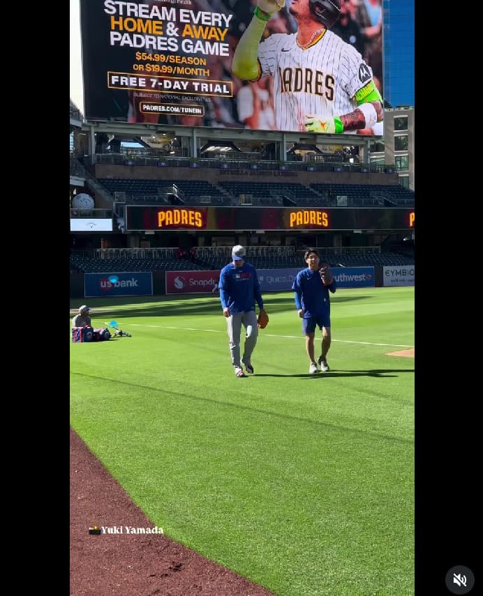 パドレス3連戦中に登板予定が無い間は〇〇で調整！？MLBジャーナリスト・山田結軌、メッツ〇〇投手の様子を公開