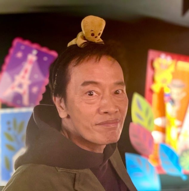 遠藤憲一が東京ディズニーランドでグルートに会う！