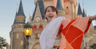 松井玲奈、振り袖姿で新年の抱負を語る！「書くぞ！演じるぞ！」