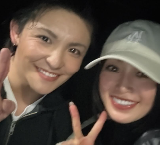 酒井法子、爆笑の舞台鑑賞！極道×ミュージカルの異色作に「大笑いは大祓い！」