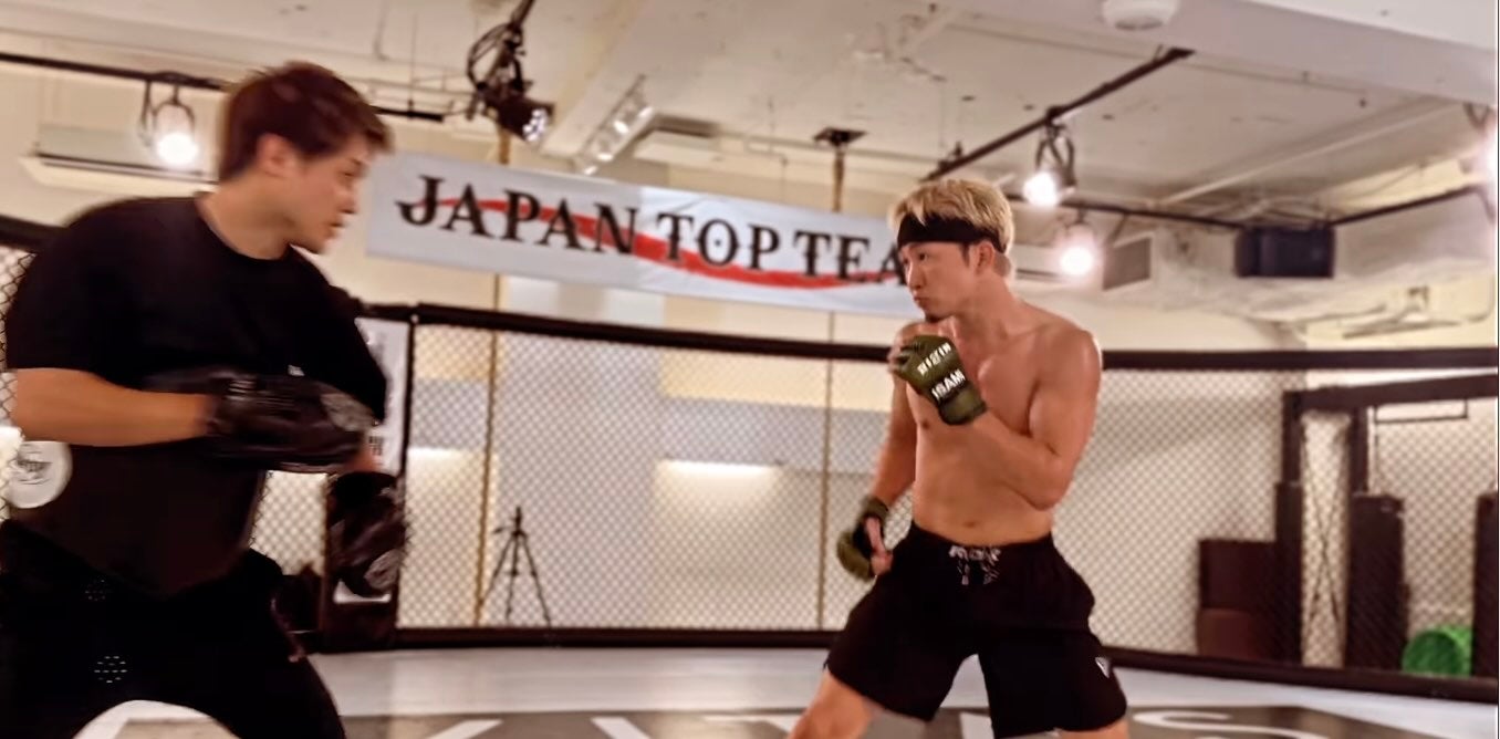 2日後のRIZINに向けて「準備万端だぜ」