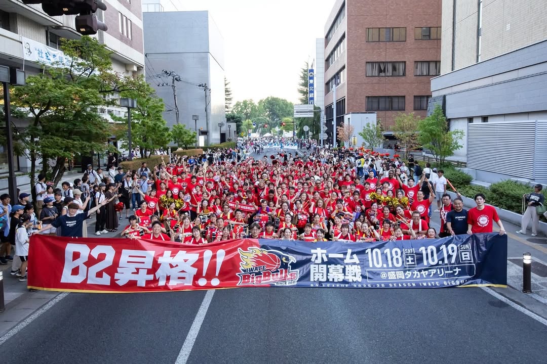 「チームと地域がひとつになるこの瞬間がたまらない」フリーアナウンサー・二宮真佑子、今年も岩手ビッグブルズで盛岡さんさ踊りに参戦！