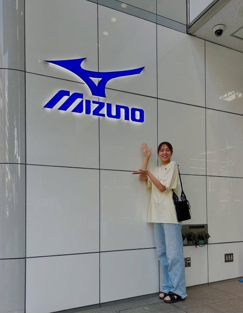 元美人バレーボール選手がMIZUNOを訪問！
