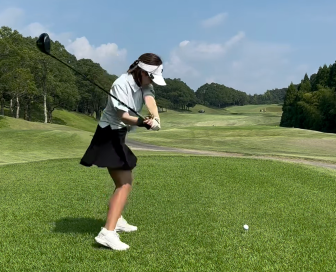 爽快！菊地明砂美、佐賀合宿で魅せた豪快ショットの連続