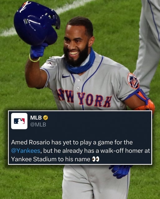 MLB、ロザリオ「ヤンキー所属前にサヨナラ弾」“敵地の主役”だった記憶の一発。