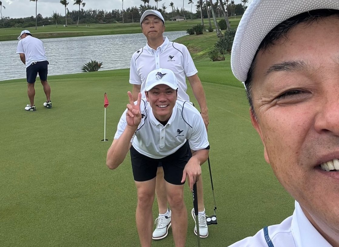 谷繁元信が名球界ゴルフ会に参加！笑顔あふれる写真を公開