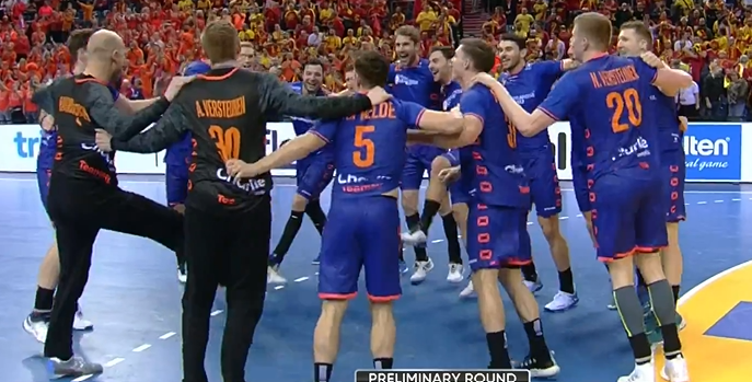 【ハンドボール】第28回男子世界選手権1/16F オランダ vs. 北マケドニア