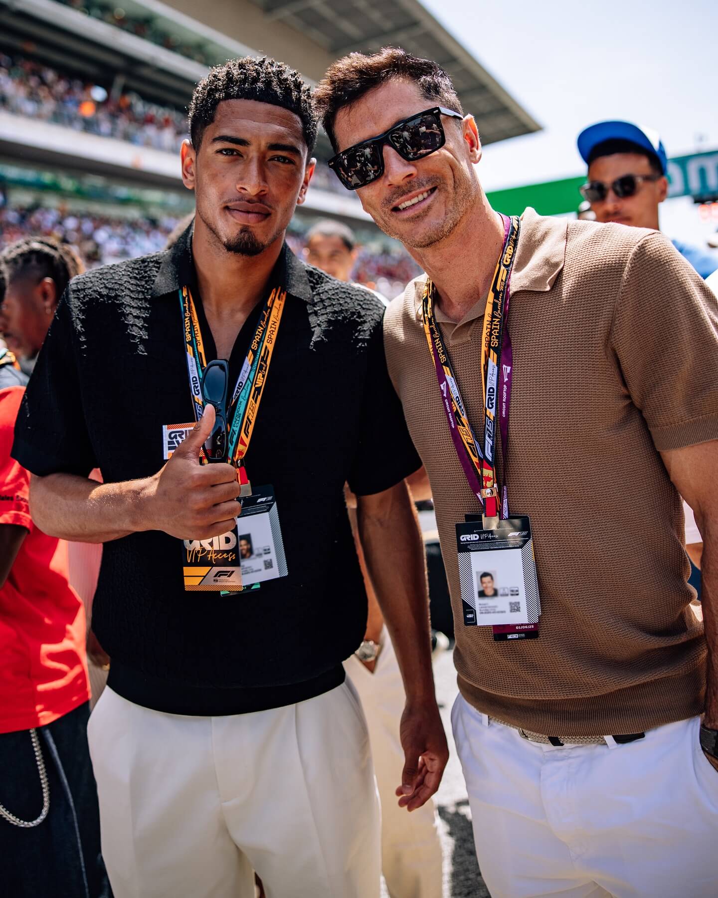 「私の二つの世界が衝突した」F1とサッカーのコラボ！？　意外な2ショットにもファン達困惑！