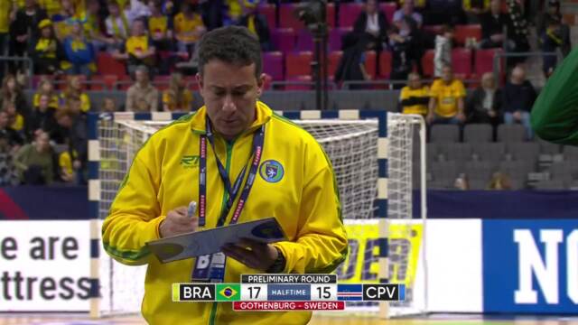 【ハンドボール】第28回男子世界選手権1/17C ブラジル vs. カーボベルデ