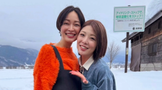 「透明カラオケBOXに大盛り上がり！」市井紗耶香が小川麻琴とデュエット披露