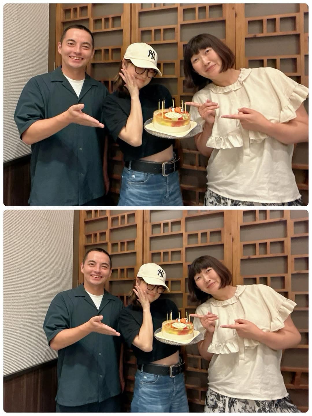 「このメンバー最強すぎ」人気タレント〇〇、川村エミコ＆末高斗夢と祝う火鍋バースデーに反響