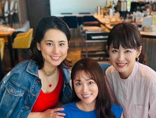 平井理央、元フジ同期の本田朋子・青木佐知と再会ランチ「今も全力！」