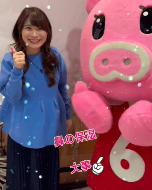 「大きいから大変そう…」Nスタお天気お姉さん・國本未華「鼻の保湿」をブーナで実演!?