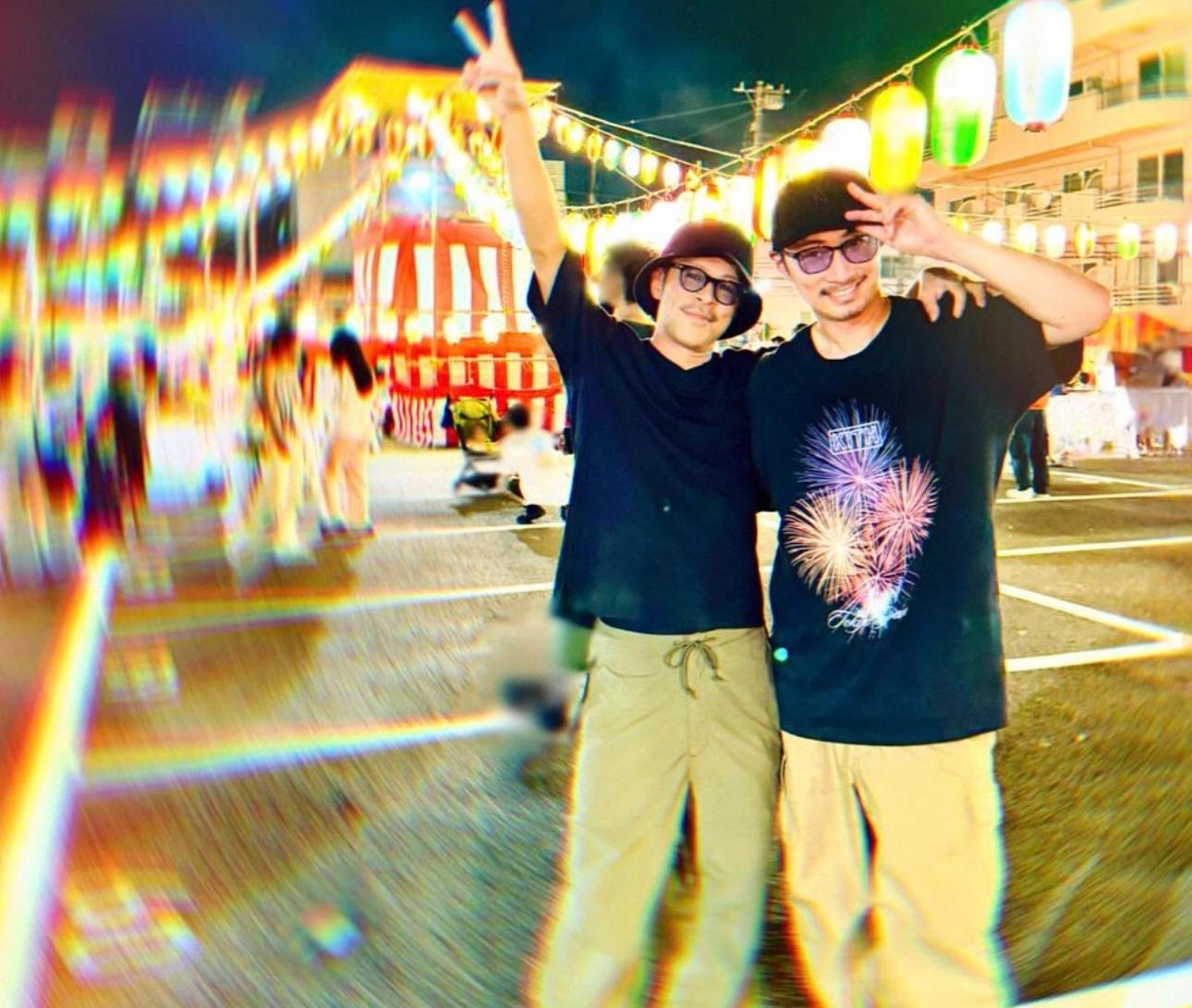 EXILEのあの人が夏祭りへ。「夏が似合いすぎる」