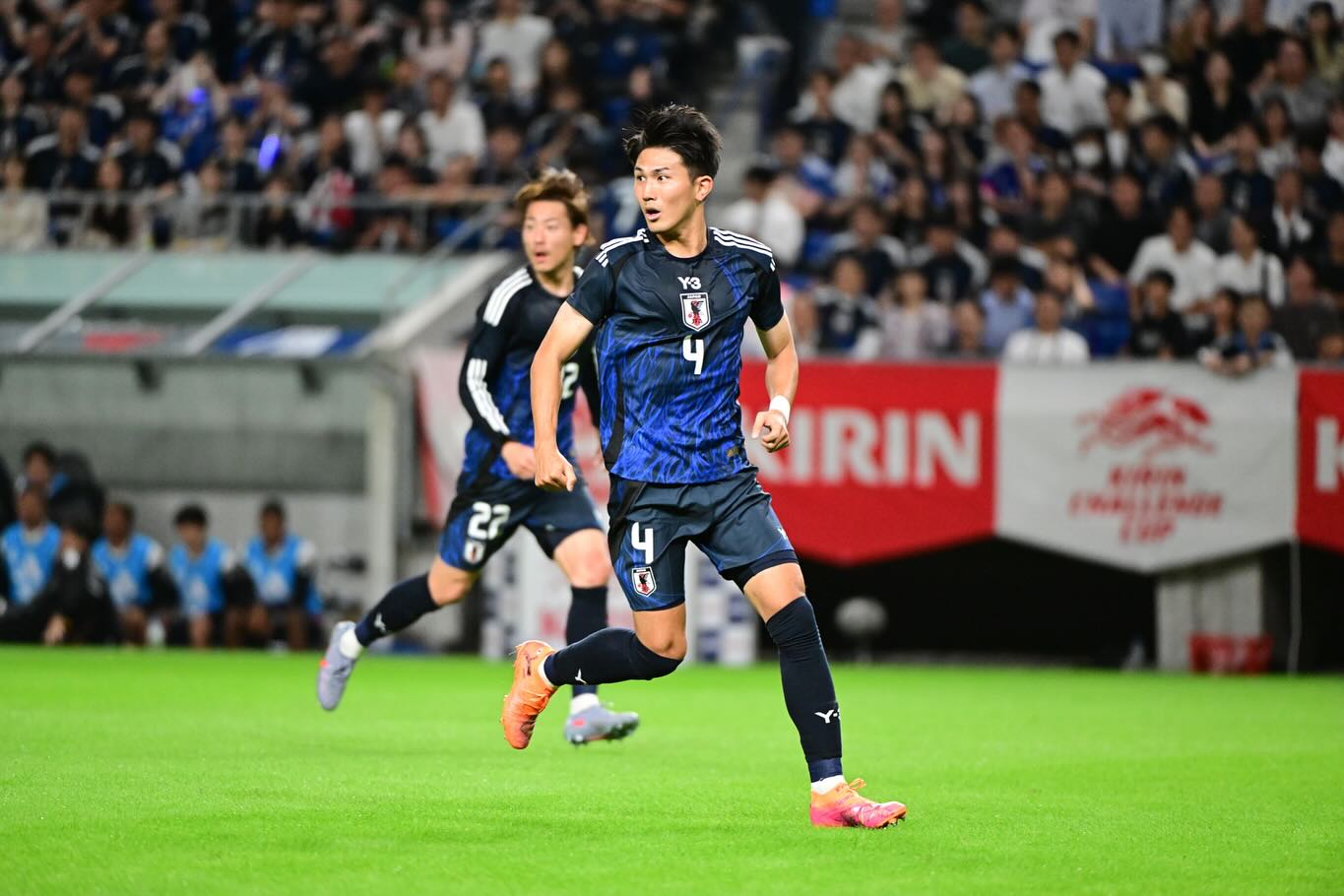 サッカー日本代表DF渡辺剛がパラグアイ戦の最新ショット公開！