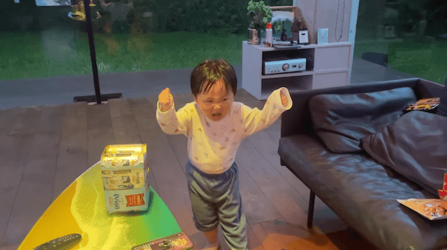 あやなんが公開した次男の