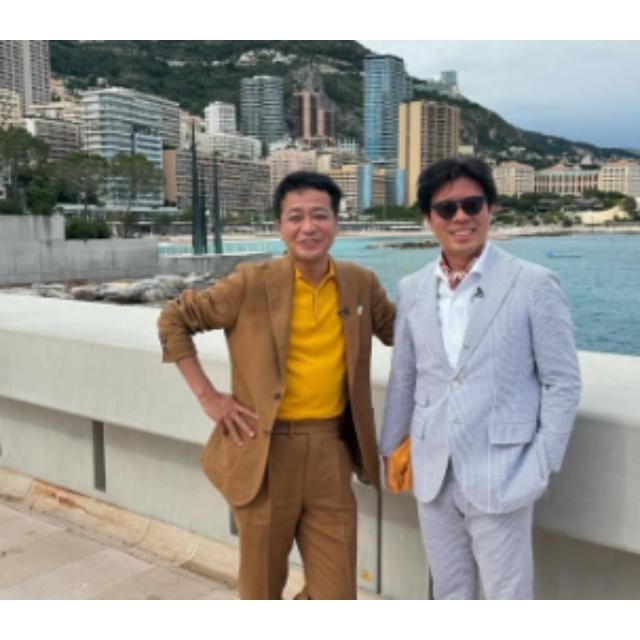 中山秀征、F1モナコGP目前のモナコを満喫！高級レストランで寿司も堪能