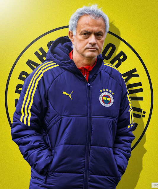 モウリーニョ、トルコの名門フェネルバフチェと合意間近か⁉︎