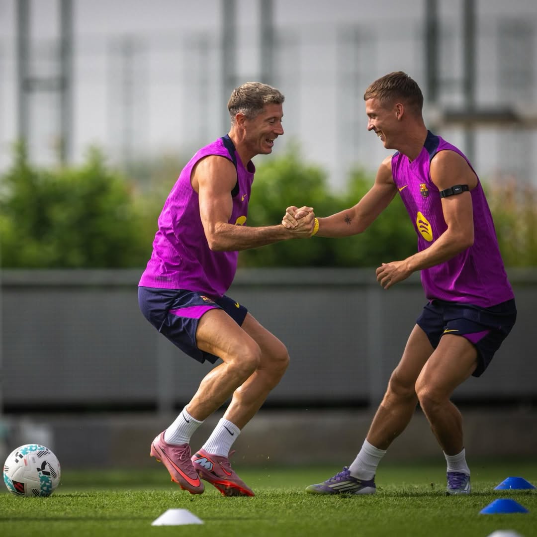 「トレーニング、笑顔になる、それを繰り返す」バルサのレヴァンドフスキ、名言もさすがで死角なしの魅力